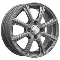 Литые диски МОНАКО (КЛ185) 5.500xR14 4x100 DIA67.1 ET38 графит для Daihatsu Move