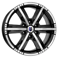 Литые диски Окинава (КС635) 7.500xR17 6x114.3 DIA66.1 ET30 алмаз черный