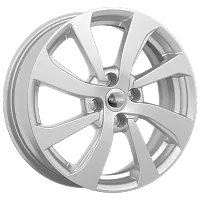 Литые диски КС893 (ZV 16_Sandero Stepway) (КС893) 6.000xR16 4x100 DIA60.1 ET37 сильвер