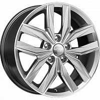 Литые диски КС774 (ZV 17_AUDI A4) (КС774) 7.000xR17 5x112 DIA66.6 ET46 дарк платинум