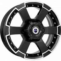Литые диски M56 (КС593) 7.000xR16 6x139.7 DIA108.1 ET38 алмаз черный для Great Wall Hover