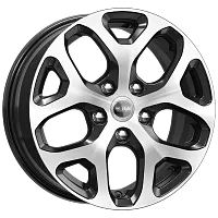 Литые диски КС869 (ZV 16_Jetta) (КС869) 6.500xR16 5x112 DIA57.1 ET50 алмаз черный для Skoda Octavia