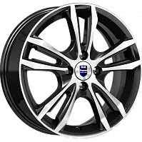 Литые диски Samara-оригинал (КС866) (КС866) 6.000xR16 4x100 DIA54.1 ET49 алмаз черный SK