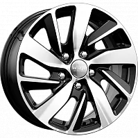 Литые диски КС741 (ZV 16_Octavia) (КС741) 6.500xR16 5x112 DIA57.1 ET46 алмаз черный